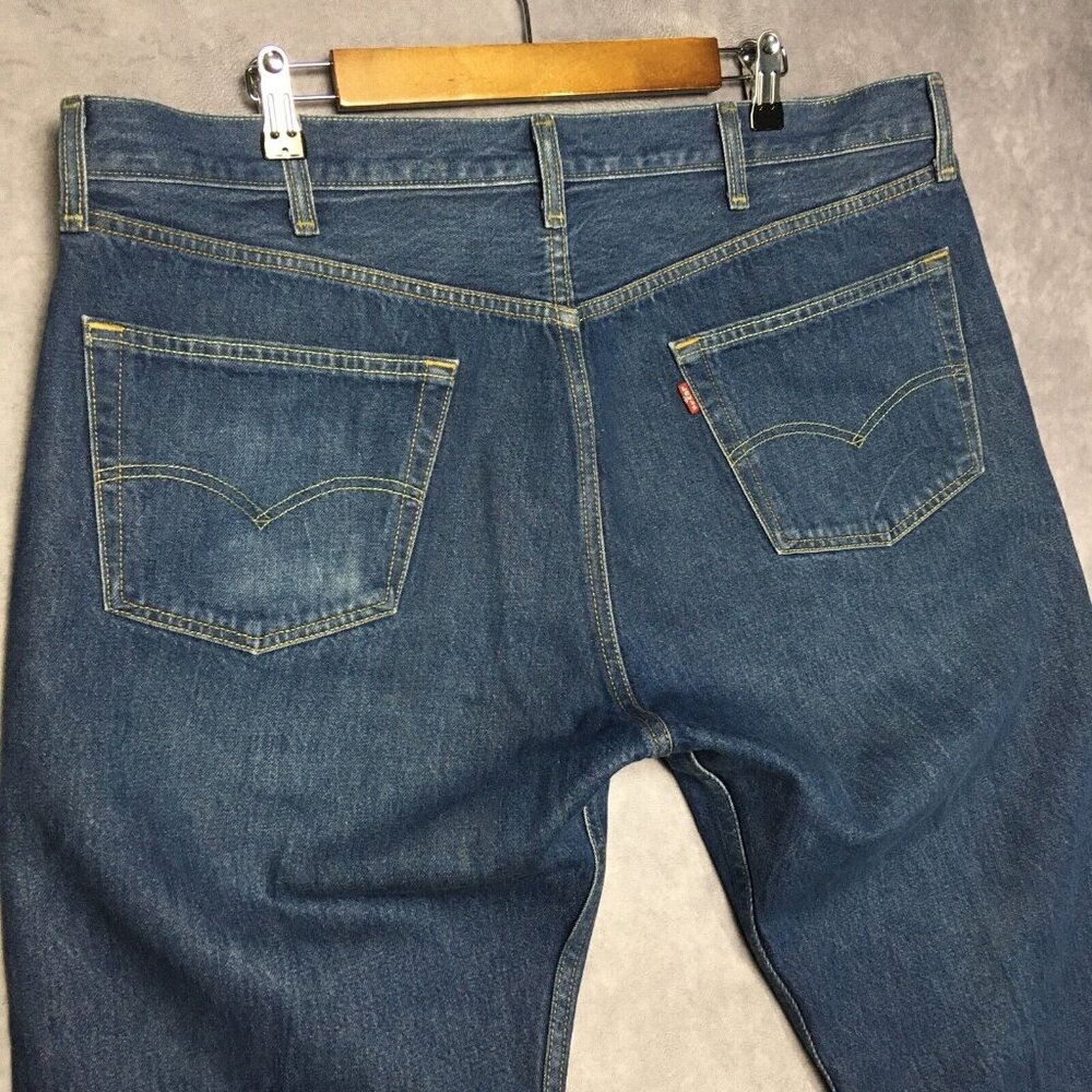 Vintage Levis 501 Mens Blue Jeans size 40x32 Denim Pants Button Fly Copper